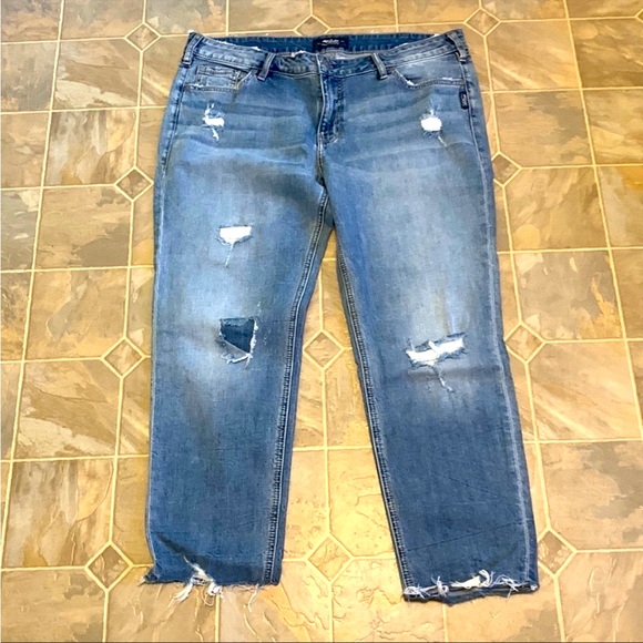 Silver Suki Ankle Jeans - Picture 1 of 3